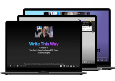 Write This Way Course Mockup