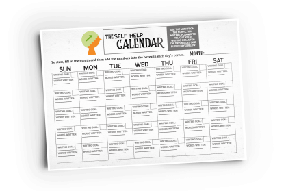 the self-help calendar for nonfiction writers