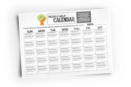 the self-help calendar for nonfiction writers